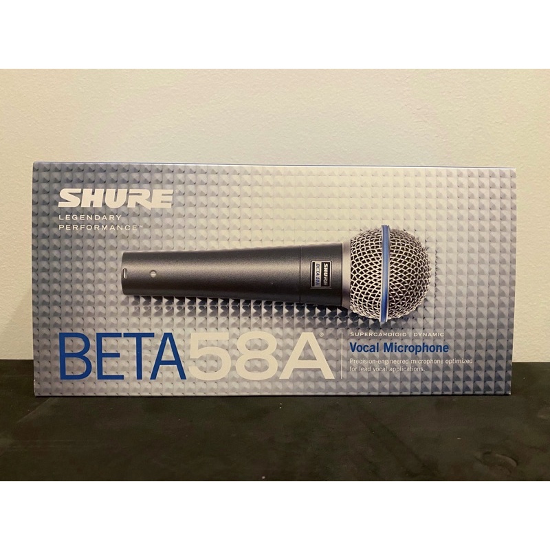 ไมค์Shure beta58a ของแท้ มีใบรับประกันจากศูนย์