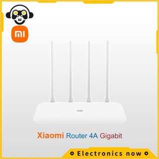 เราเตอร์ xiaomi 4a กิกะบิต / ดูอัลคอร์ 1gbps ac1200 เราเตอร์ / ใส่เครือข่ายถู / โปรเซสเซอร์ดูอัลคอร์ประสิทธิภาพสูง / เสาอากาศ 4 เสา