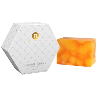 Papaya Honey Soap สบู่มะละกอน้ำผึ้ง (60g.)