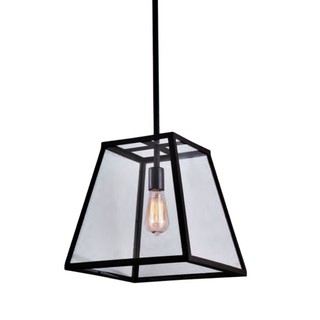 Lighttrio โคมไฟห้อยสไตล์ LOFT&amp;VINTAGE Hanging lamp ไฟเพดาน รุ่น HL-HOOK/BK - สีดำ (ไม่รวมหลอดไฟ)