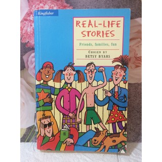 Real-Life stories. by Betsy Byars หนังสือวรรณกรรมปกอ่อนมือสอง-bh2