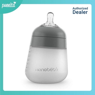 Nanobebe Flexy silicone bottle single pack 9Oz ขวดนมซิลิโคนรุ่นใหม่ล่าสุด