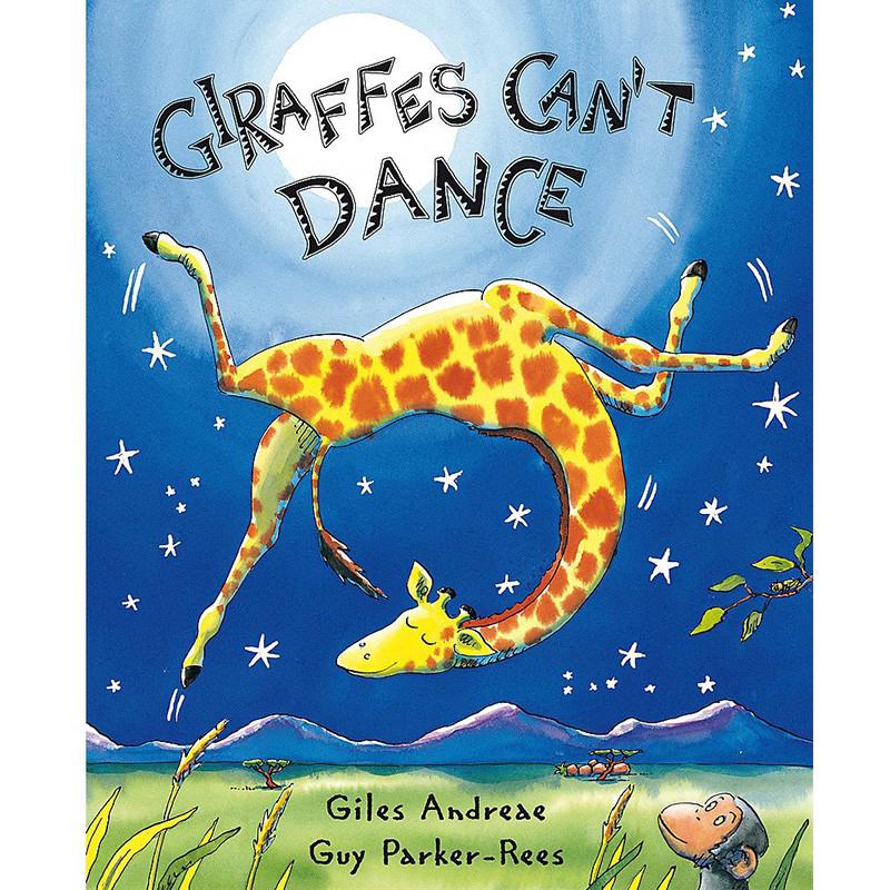 หนังสือภาษาอังกฤษสำหรับเด็ก Giraffes Cant Dance English Picture Book Educational Toys