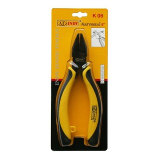 pliers 6" AT INDY K06 LINESMAN PLIER Hand tools Hardware hand tools คีม คีมปากจระเข้ AT INDY K06 6 นิ้ว เครื่องมือช่าง เ