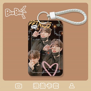 【พร้อมส่ง】เคสใส่บัตรสไลด์ ลาย Mark Tuan GOT7