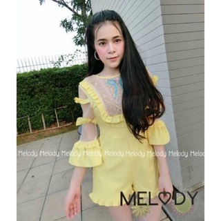 จั๊มสั้น ป้าย Melody ไซด์ M