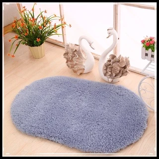 พร้อมส่ง!! ผ้าเช็ดเท้า พรมเช็ดเท้า ขนาด (40 x 60cm) พรมเช็ดเท้าห้องนอน พรมปูพื้นกันลื่น พรมนุ่ม ซับน้ำได้ดี แห้งเร็ว