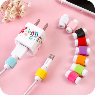 ปลอกหุ้มสายชาร์จ แบบนิ่ม สีแคนดี้