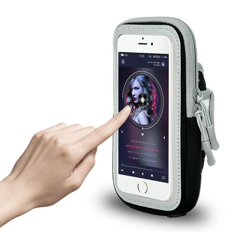 Universal Gym Jogging Running Sports Phone Case Cycling Touch Screen Arm Phone Bag กระเป๋าใส่โทรศัพท์มือถือ