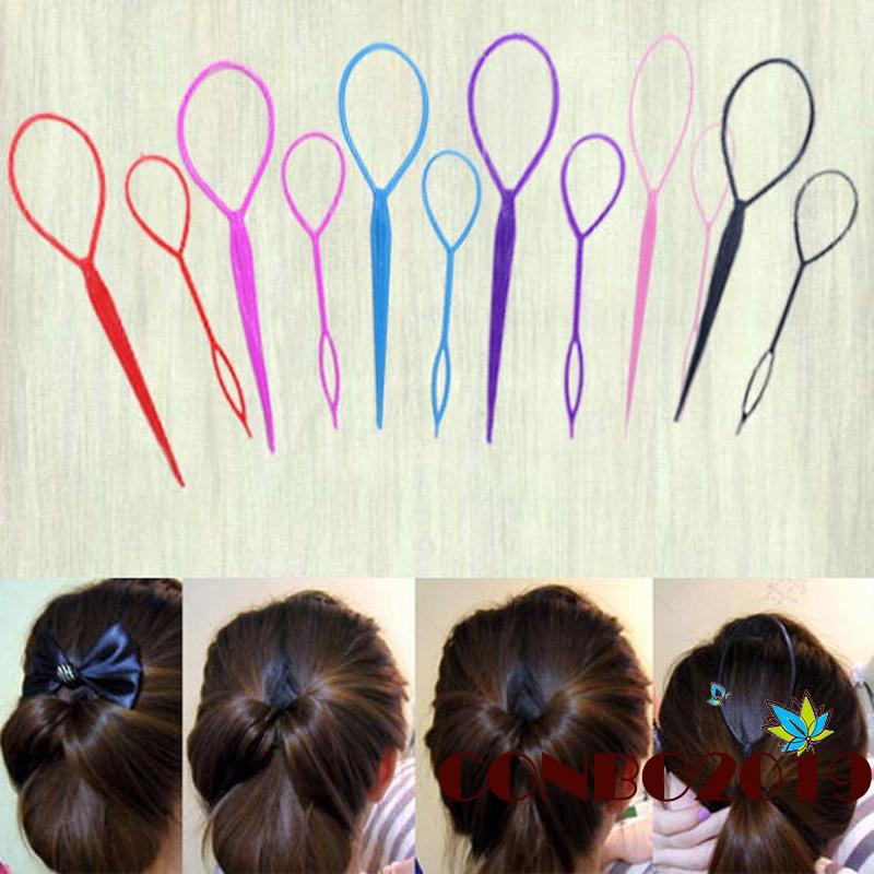 NFW♥Hair Braid Ponytail Hair Accessory Maker Styling Tool 2pcs