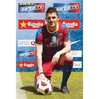 David Villa, โปสเตอร์นักเตะ นักฟุตบอล ดาบิด บิยา