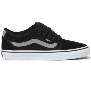 VANS CHUKKA LOW SIDESTRIPE BLACK GRAY WHITE SNEAKERS สินค้ามีประกันแท้