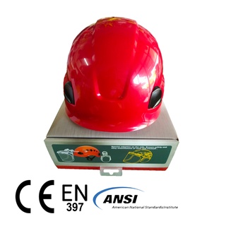 หมวกนิรภัยป้องกันการกระแทรก ใช้สำหรับงานที่สูง ปั้นจักรยาน ปีนเขา  Climbing Style Safety Helmet