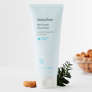 Innisfree Bija Trouble Facial Foam 150ml คลีนซิ่งโฟม