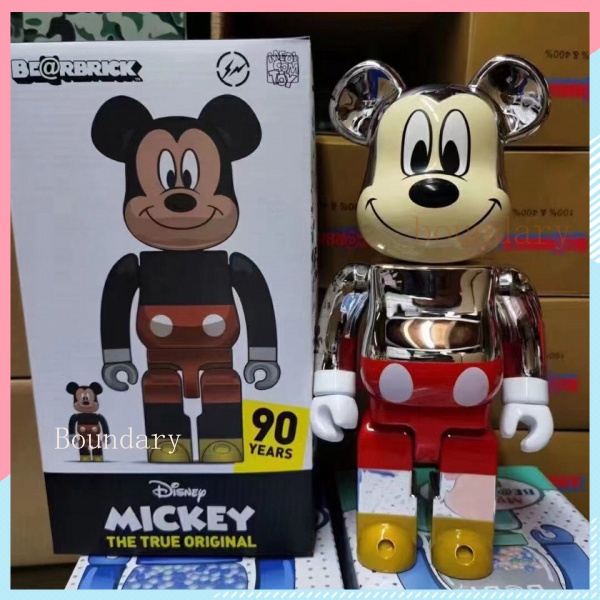 Bearbrick กล่องสุ่ม ตุ๊กตาหมี มิกกี้เมาส์ 400%