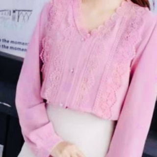 เสื้อผู้หญิงเกาหลีแขนยาวใส่สบายเสื้อทำงานผู้หญิงNew Fashion