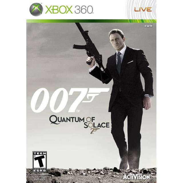 แผ่น XBOX 360 James Bond 007 Quantum of Solace ใช้กับเครื่องที่แปลงระบบ JTAG/RGH