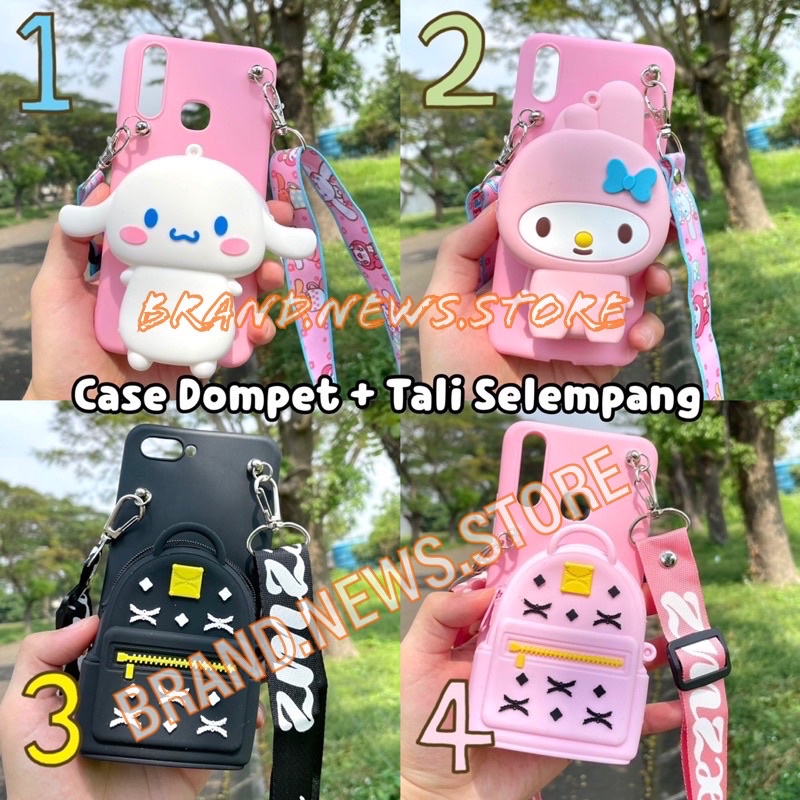 HP GANTUNGAN XIAOMI/REDMI NOTE 5A/POCO X3/POCO M3/NOTE 7 PRO/CASE DOLL COIN WALLET/PHONE STRAP HANGE