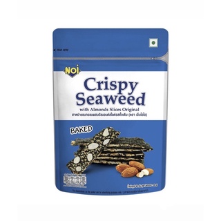 Noi สาหร่ายอบกรอบ Crispy seaweed  40 กรัม มี 4 รสชาติ