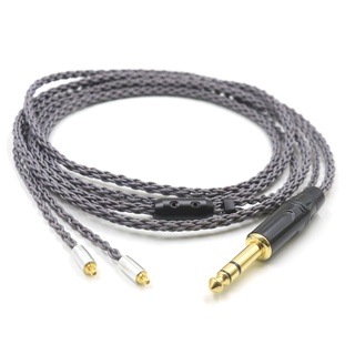 สายเคเบิ้ลหูฟัง XLR สมดุล 6.35 มม. 8 แกน 99% 7N OCC สําหรับอัพเกรด AKG N5005 N30 N40 MMCX Sennheiser IE300 IE900