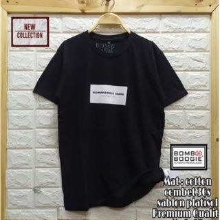 ใหม่ล่าสุด BOMBOOGIE JEANS Place เสื้อแขนสั้น ไซซ์ M L XL สําหรับผู้ชาย