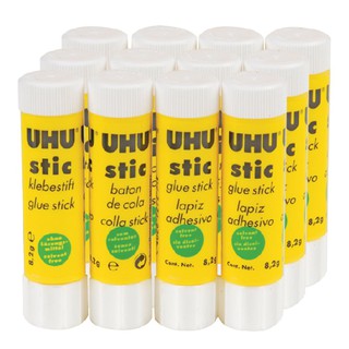 ยู้ฮู กาวแท่ง 8.2 กรัม แพ็ค 12 แท่ง Yoohoo glue stick 8.2 g. Pack of 12