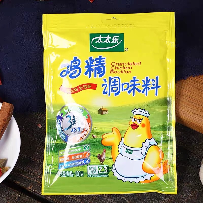 ผงปรุงรส รสไก่ กระป๋องขนาด 100ml 太太乐鸡精调味料
