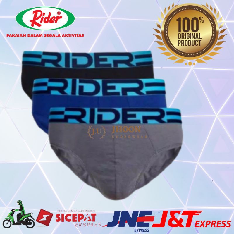 RIDER/CD RIDER R762B กางเกงชั้นในชาย สินค้าแท้ 100% (1 กล่อง มี 3 ชิ้น)