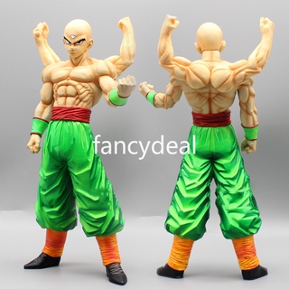 โมเดลฟิกเกอร์ PVC รูปปั้นอนิเมะ Dragon Ball Tien Shinhan ขนาด 32 ซม. สําหรับตกแต่ง