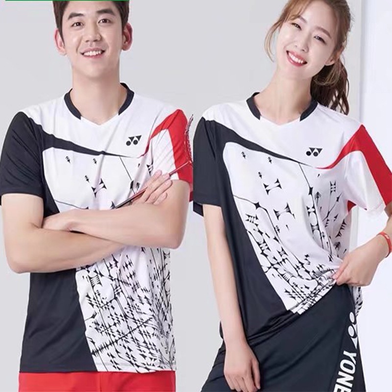 เสื้อกีฬาแบดมินตัน แขนสั้น แฟชั่นใหม่ 2022 10268