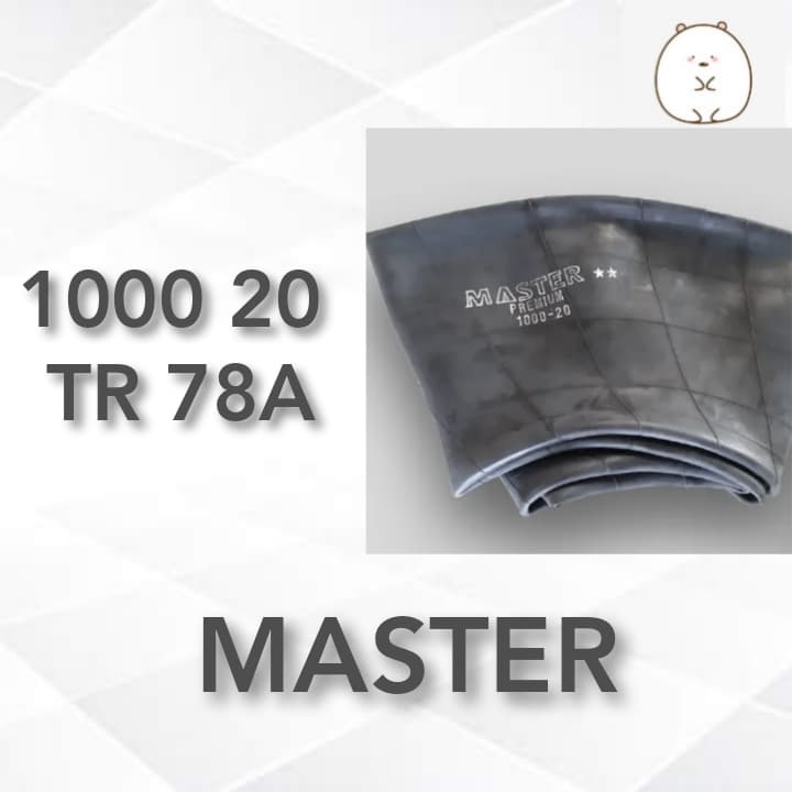 ยางในขนาด 1000~20 MASTER  TR 78A (รถบรรทุก)