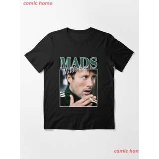 New 90s Vintage Mads Essential T-Shirt เสื้อยืด ดพิมพ์ลาย เสื้อยืดผ้าฝ้าย คอกลม cotton แฟชั่น sale Unisex