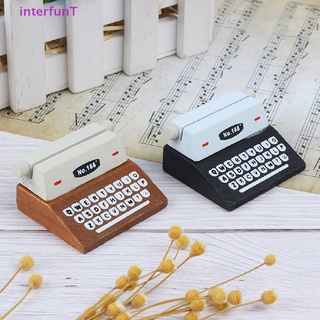 [InterfunT] Coffee Vintage  Typewriter Photo Card Memo Holder Stand Card Holder [NEW]