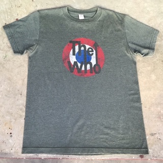 vtg.T-Shirt เสื้อวง THE WHO Sz.M 50% COTTON 50% POLYESTER