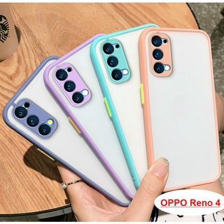 OPPO Reno 5 4 Pro 4Z 5G เคสป้องกันเลนส์กล้องด้านหลังเกราะกันกระแทกแบบแข็งด้านหลัง