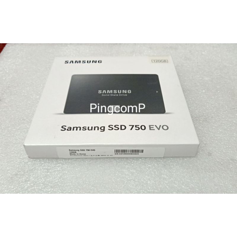 SSD SAMSUNG 750 EVO 120GB.