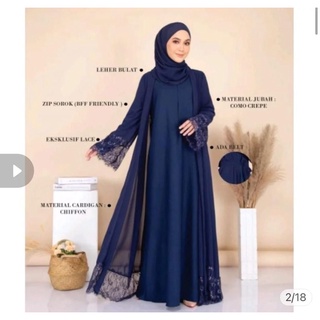 Abaya พร้อมคาร์ดิแกนฟรี] มาใหม่