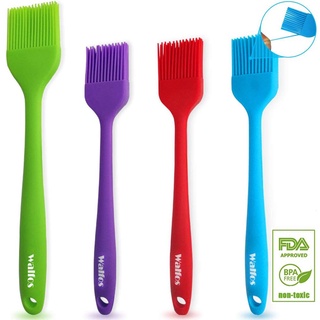 WALFOS Food Grade Heat Resistant Silicone Cake BBQ Baking Oi…