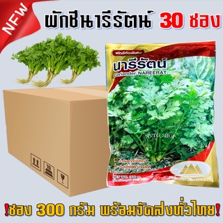 เมล็ดผักชีนารีรัตน์ ตราภูเขาทอง ยกลัง 30ซอง ขนาด 300 กรัม ผักชีนารีรัตน์ เมล็ดผักชีตราภูเข  เมล็ดผักชี  เมล็ดพันธ์ุผักชี