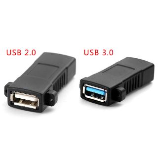 อะแดปเตอร์ USB ต่อตัวเมียไปยังตัวผู้ พร้อมช่องสกรู