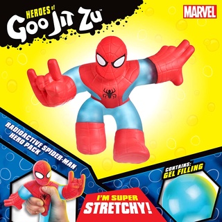 Goo Jit Zu - Marvel [ของแท้] ของเล่นยอดฮิต ยึดได้หดได้  ตัวละคร Spiderman, Black Panther, Thor