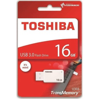 16GB "Toshiba" (U303) White สินค้ารับประกัน 5ปี