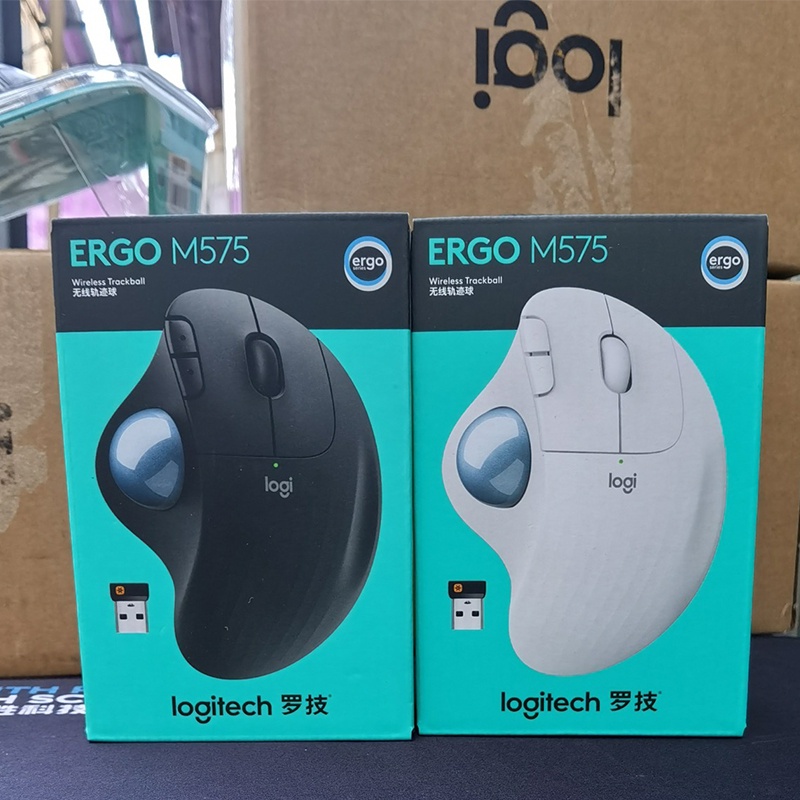 Logitech M575 ERGO wireless trackball Mouse Crossscreen transmission