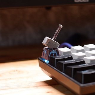 ส่งฟรี  Artisan keycap  ฆ้อนทอร์