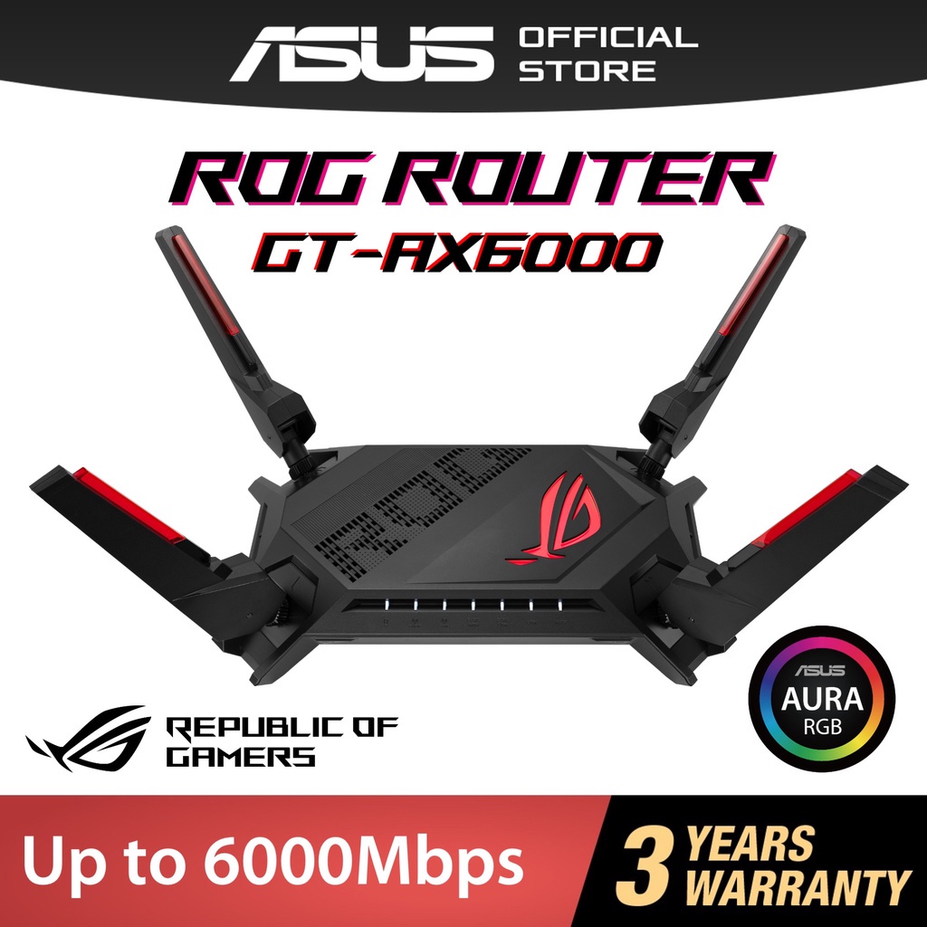 送料無料/即納】 グッドウィル 店ASUS GT-AX6000 ROG Wi-Fi 6