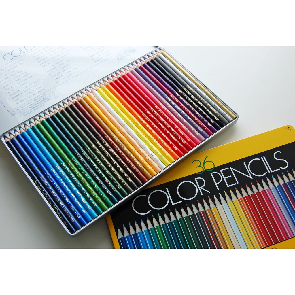 TOMBOW ชุดดินสอสีไม้ รุ่น NQ บรรจุกล่องโลหะ — صورة 5