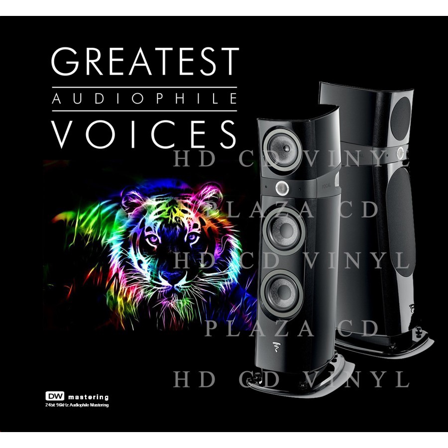 Cd GREATEST Audiophile VOICES - 5 แผ่น *เพลง W WEST* Audiophile SQ