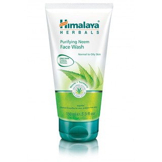 Himalaya Purifying Neem Face Wash 150 ml. - หิมาลายา เจลล้างหน้า สำหรับผู้มีปัญหาสิว