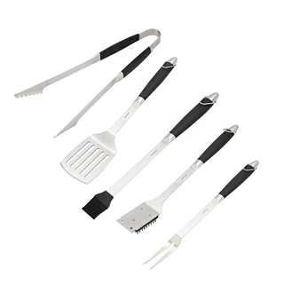 🔥ลดตาแตก🤩 ชุดอุปกรณ์เสริมสำหรับทำ BBQ 5 ชิ้น HAFELE ECOM-141 BBQ TOOL SET HAFELE ECOM-141 5PCS สินค้าคุณภาพสูง