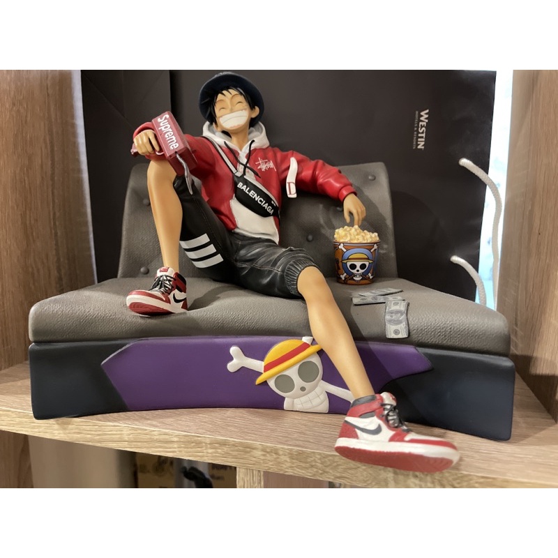 one piece มือ2 Luffy Street-wear By IZ studio